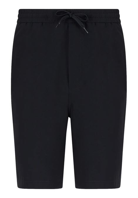 Stretch trousers in technical bi-stretch nylon EMPORIO ARMANI | Shorts | 3R1PG0 1NNIZ0920